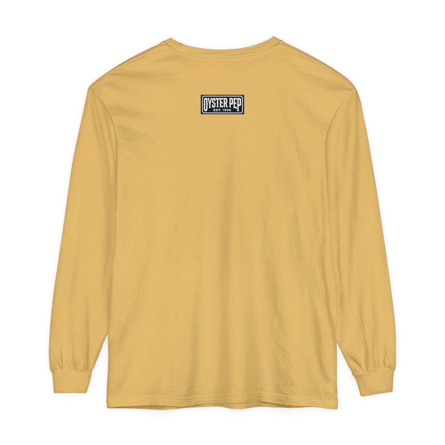 Oyster Pep adapter Logo Unisex Garment-dyed Long Sleeve T-Shirt