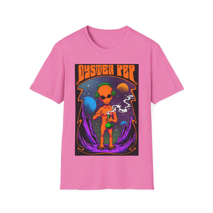 Oyster Pep Martian BL smoking Unisex Softstyle T-Shirt