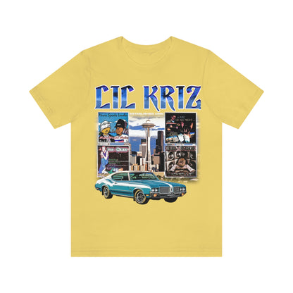 Lil Kriz 90's Style Image Unisex Jersey Short Sleeve Tee