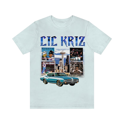 Lil Kriz 90's Style Image Unisex Jersey Short Sleeve Tee