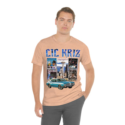 Lil Kriz 90's Style Image Unisex Jersey Short Sleeve Tee