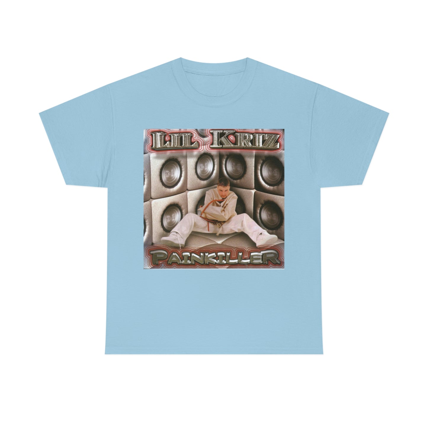 Lil Kriz Painkiller Cover  Unisex Heavy Cotton Tee