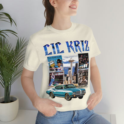 Lil Kriz 90's Style Image Unisex Jersey Short Sleeve Tee