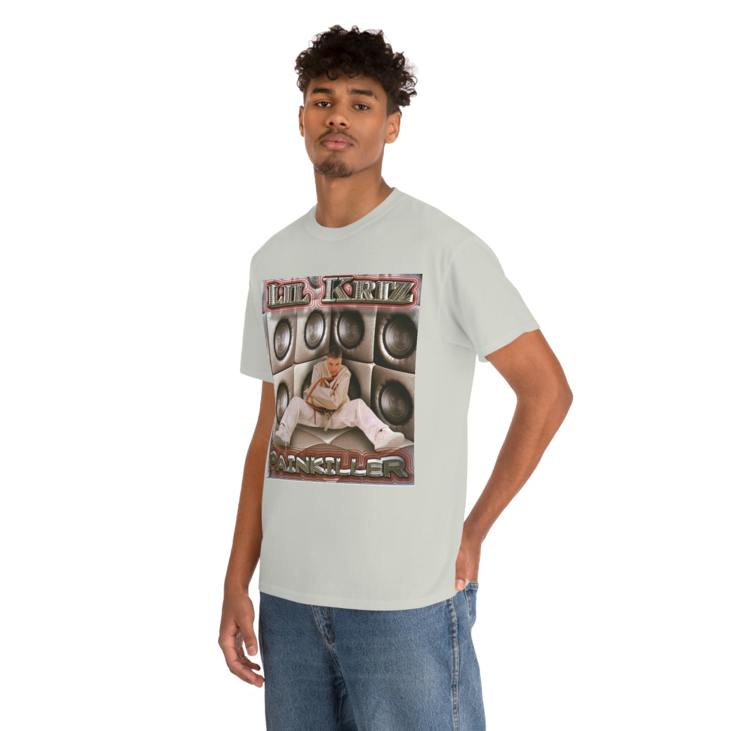 Lil Kriz Painkiller Cover  Unisex Heavy Cotton Tee