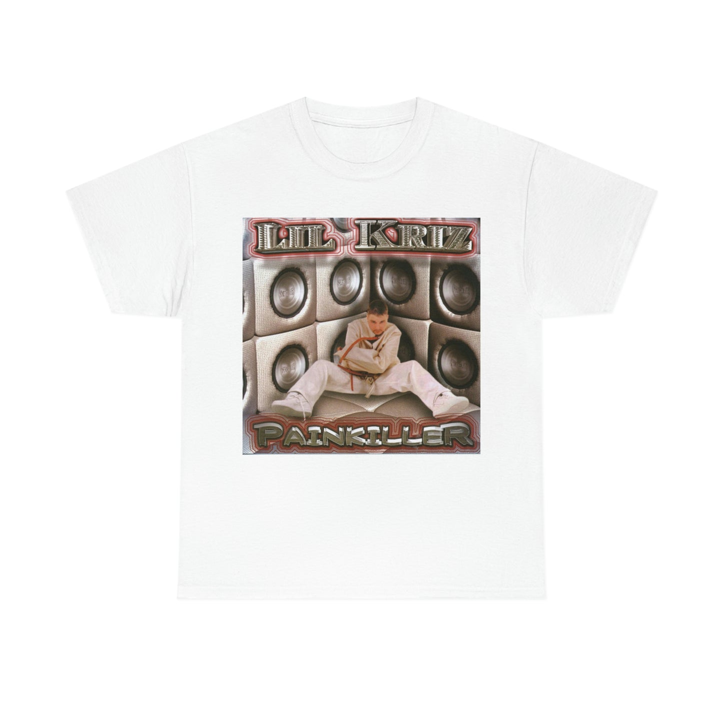 Lil Kriz Painkiller Cover  Unisex Heavy Cotton Tee