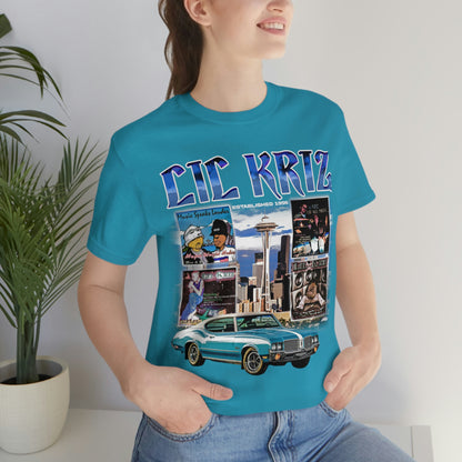 Lil Kriz 90's Style Image Unisex Jersey Short Sleeve Tee