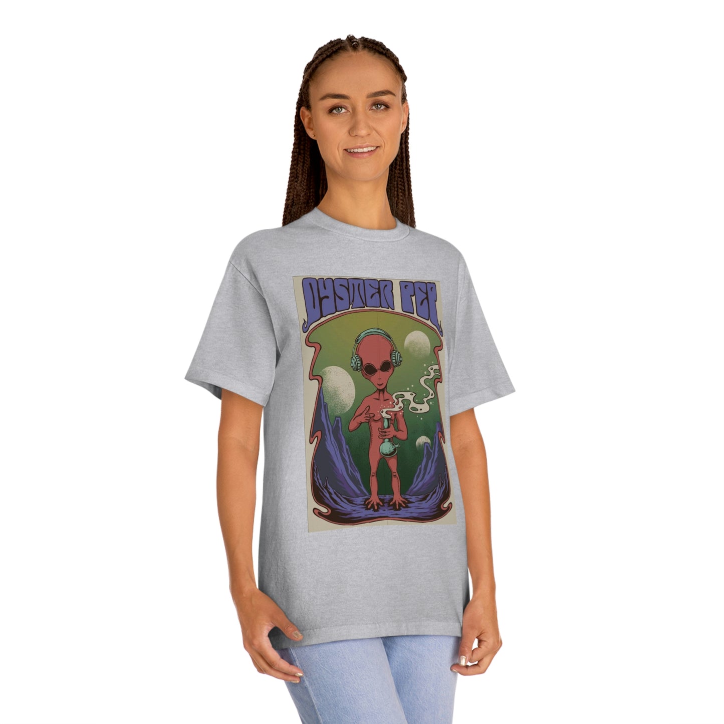 Oyster Pep Martian Smoking streetwear  Unisex Classic Tee