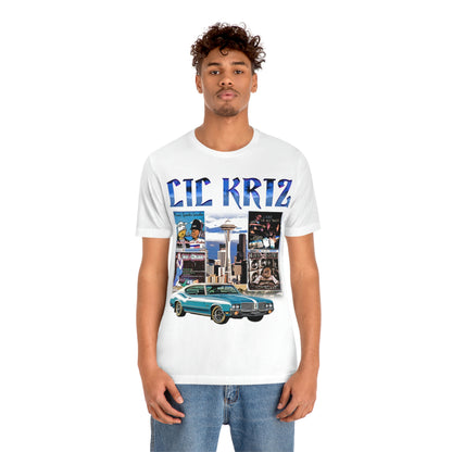 Lil Kriz 90's Style Image Unisex Jersey Short Sleeve Tee