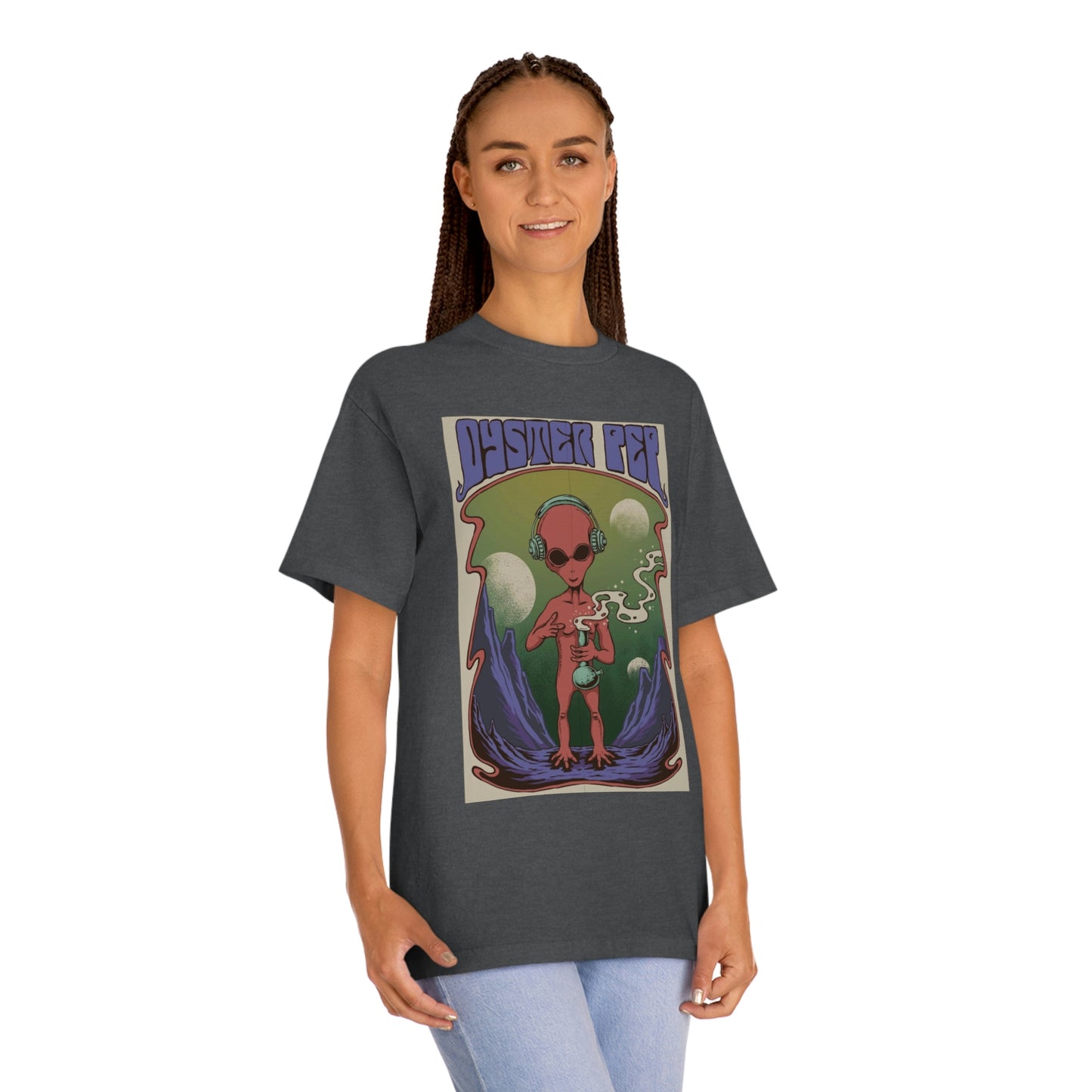 Oyster Pep Martian Smoking streetwear  Unisex Classic Tee