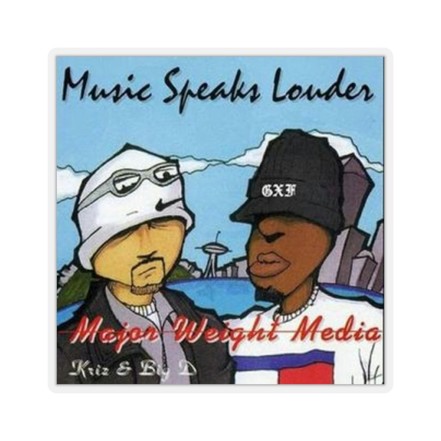 Major Weight Media Music Speaks Louder  Cover 