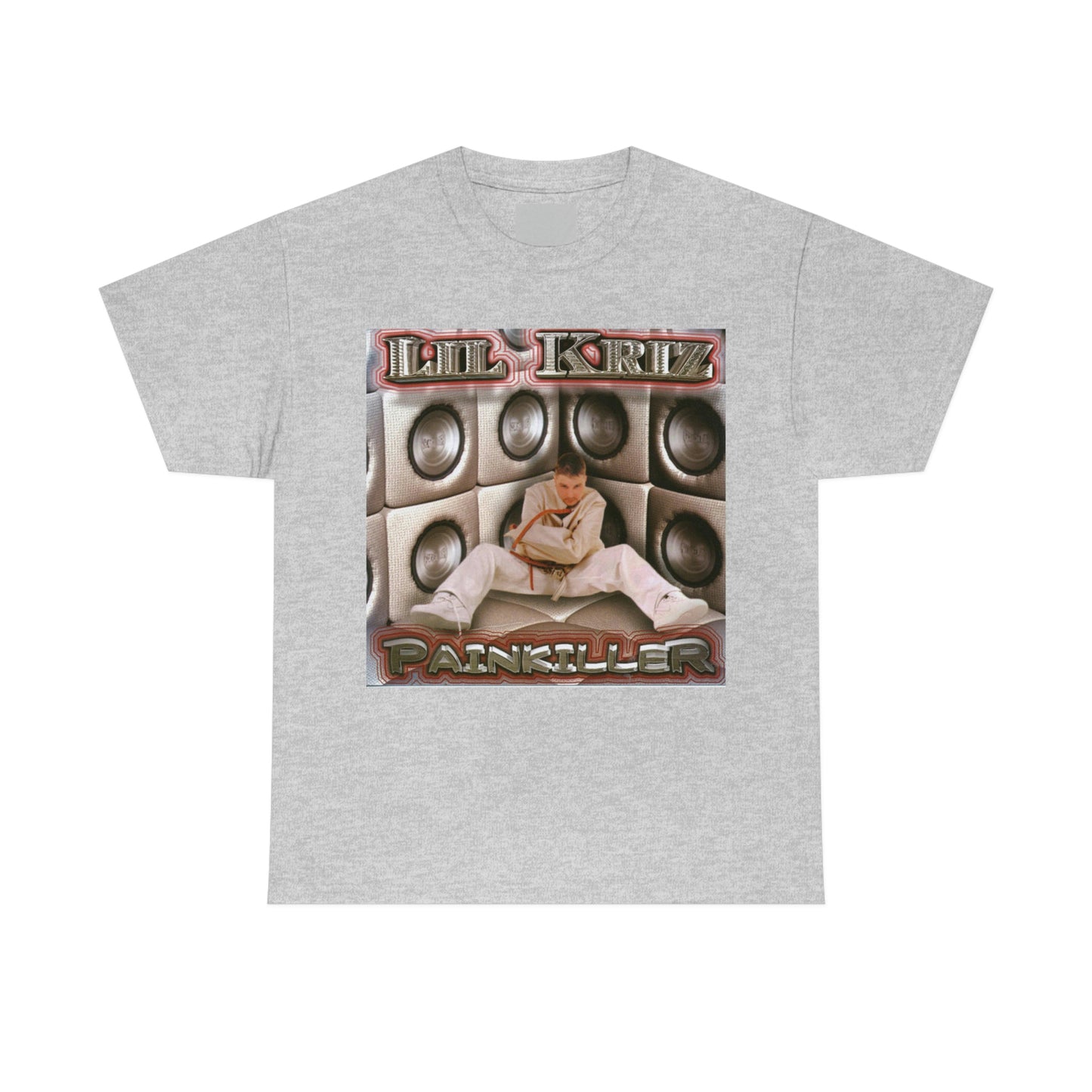 Lil Kriz Painkiller Cover  Unisex Heavy Cotton Tee